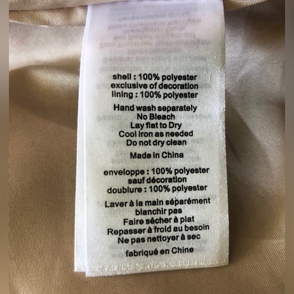 David's Bridal Mesh Beaded Prom Dress 12 Gorgeous Tulle Caviar Embellished Party - Picture 10 of 15